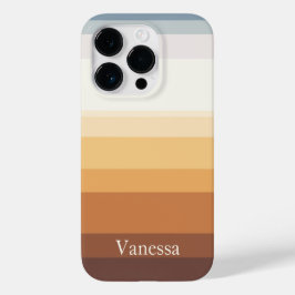 Modern gestreept Case-Mate iPhone 14 pro hoesje