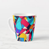 Modern gevoel latte mok (Linkerhoek)