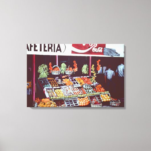 Modern gezicht op een tijdloze handel, Jericho, Is Canvas Afdruk (Voorkant)