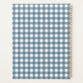 Modern Gingham Blue Mama's Little Builder Personal (Dos)