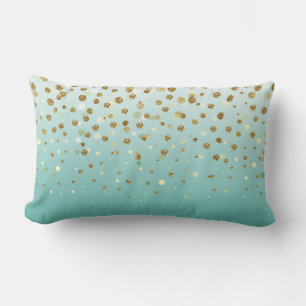  modern gipsig goud glitter confetti kussen