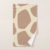 Modern girakepatroon bad handdoek (Handdoek)