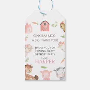 Modern Girls Minimalistisch Boerderij Thémance Cadeaulabel