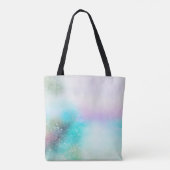 Modern Girly Colorful, Cute Mouse - Persoonlijk Draagtas (Achterkant)