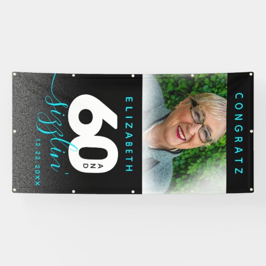 Modern Girly Ice Blue 60 en Sizzling Spandoek (Horizontaal)