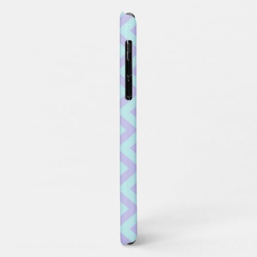 Modern Girly Ombre Zigzag Chevron Pattern Case-Mate iPhone Case (Achterkant/links)