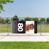 Modern Girly Pink 80 en Geweldige Spandoek (Insitu)