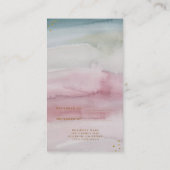 Modern Glam Dreamweaver Waterverf Gold Refer een v Aanbevelingskaartje (Achterkant)