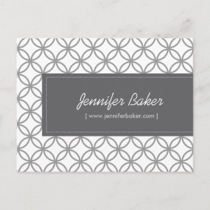 Modern Glamour Pattern Briefkaart