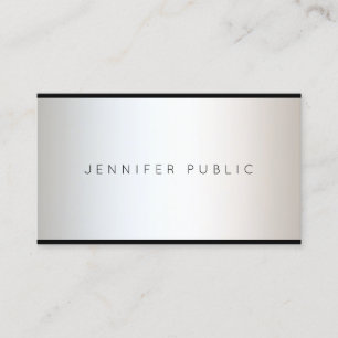 Modern Glamoureus Professioneel Ontwerp Elegant Pl Visitekaartje