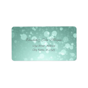 Modern Glamoureus Stijlvol Mint Greenl, Bokeh Etiket