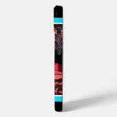 Modern Glas in lood Roos iPhone 15 Hoesje (Achterkant / Links)