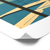 Modern Glass House Art Print Minimalist (Hoek)