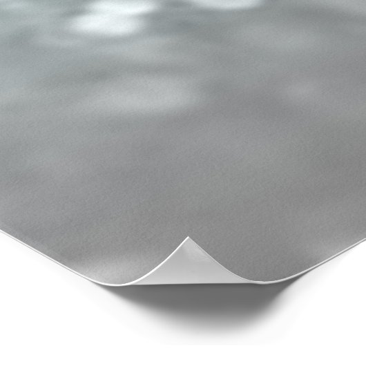 Modern Glitter Bokeh, Stripe, Faux Lashes Poster (Hoek)