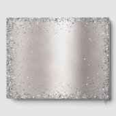 Modern, Glitter Bridal Shower Gastenboek (Achterkant)
