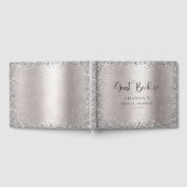 Modern, Glitter Bridal Shower Gastenboek (Volledig)