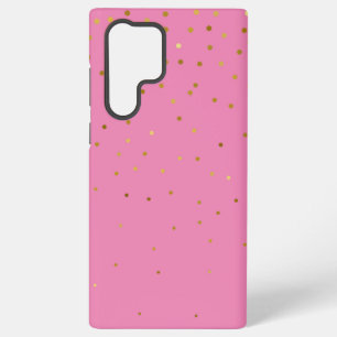 Modern Glitter Goud Roze Samsung Galaxy Hoesje