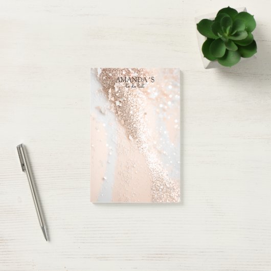  Modern Glitter Notities Post-it® Notes (Kantoor)