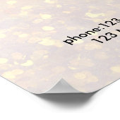 Modern Glitter Pricelist Poster (Hoek)