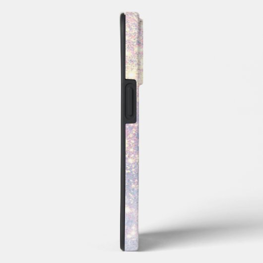 Modern Glitter Spark | Personal Initiaal Girly Case-Mate iPhone Case (Achterkant / Rechts)
