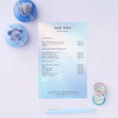 Modern Glow Salon Flyer (Enkel)