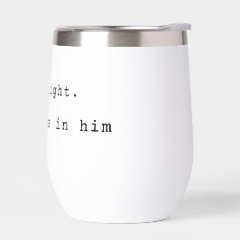 Modern God is Light RVS Wijnbeker