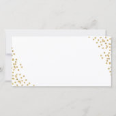 Modern Gold Afstuderen Foto: bedankt (Achterkant)