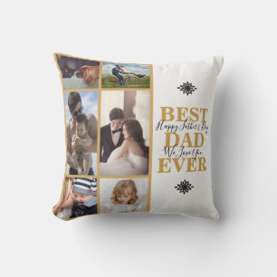 Modern Gold Best Pap Ever Photo Collage Kussen