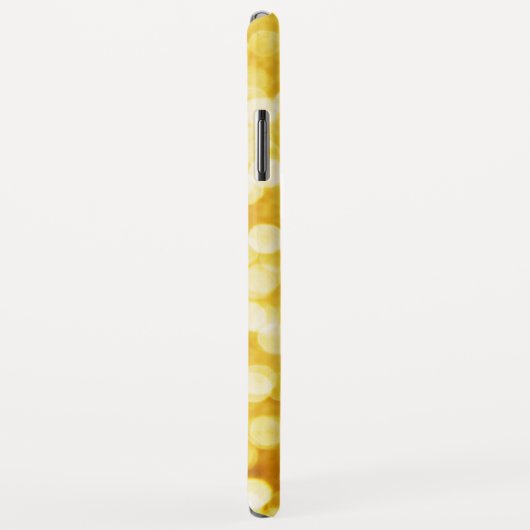 Modern Gold Bokeh Apple iPhone XS Max Hoesje (Achterkant/rechts)