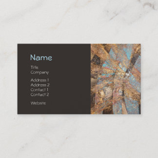 Modern Gold Embossed Designer Corporate Profile Visitekaartje
