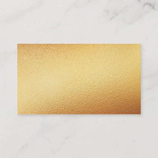 Modern Gold Foil Script Weddenschap Hartelijk dank Informatiekaartje (Achterkant)