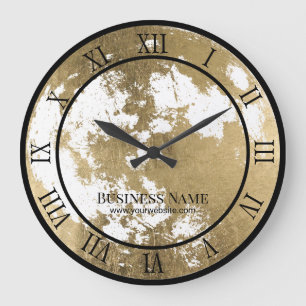 Modern Gold Moon Astronomisch Grote Klok