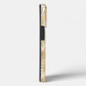 Modern Gold Palm Leaf Tropical Pattern Case-Mate iPhone Case (Achterkant / Rechts)