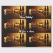 Modern Golden Cartridges Cadeaupapier (Vlak)