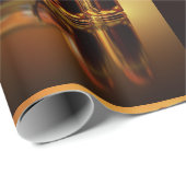 Modern Golden Cartridges Cadeaupapier (Rol Hoek)