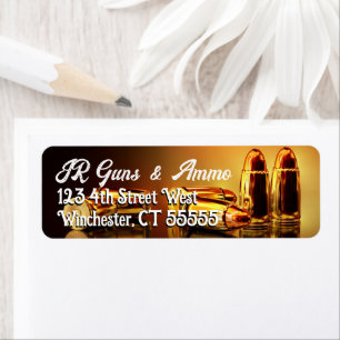 Modern Golden Cartridges Etiket