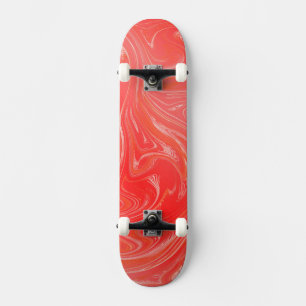 modern golden mode patroon skateboard