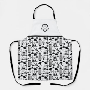 Modern Golf Equipment and Accessoires Pattern Schort