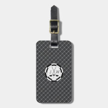 Modern Golf Equipment Motif en Monogram