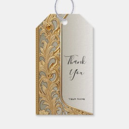 Modern Goud  Cadeau Label Cadeaulabel