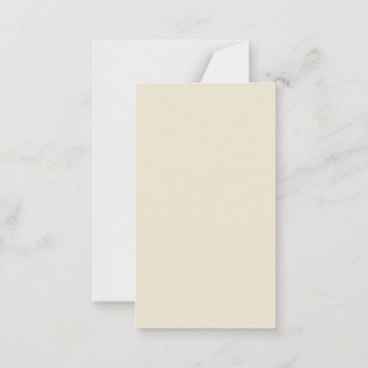 Modern Goud & Cream ingelijst Bruiloft Save-the-Da Notitiekaartje (Achterkant)