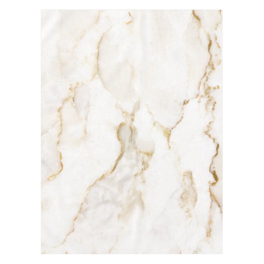 Modern goud effect marmerpatroon tafelkleed (Voorkant)