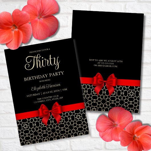 Modern Goud Egypte Geometrische Rode Boog 30e Verj Kaart