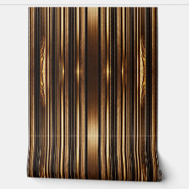 Modern Goud Hout Kunst Lamperia Collectie Behang