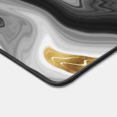 Modern Goud Marmer Schilderen Esthetisch Bureaumat (Hoek)