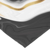 Modern Goud Marmer Schilderen Esthetisch Korte Tafelloper (Hoek)