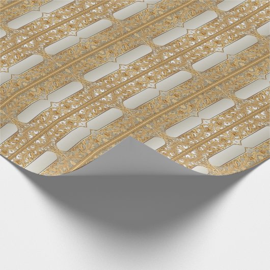 Modern Goud Sierpapier Cadeaupapier (Hoek)