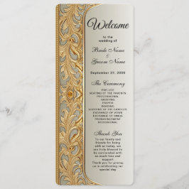 Modern Goud  Trouwprogramma Programma