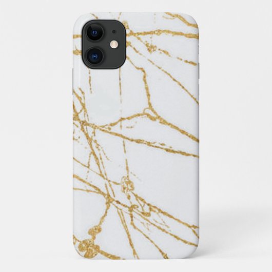 modern goudwit Hoesje - Mate Barely Daar (Achterkant)