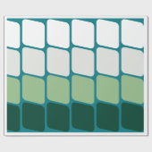 "Modern Gradient Blocks Wrapping Paper" Cadeaupapier (Vlak)